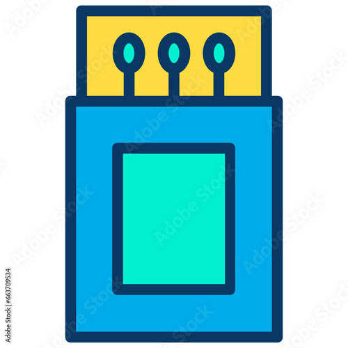 Lineal color Matchbox icon