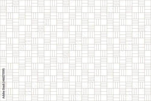 Luxury gold square pattern background on white background, Christmas patterns & geometric pattern