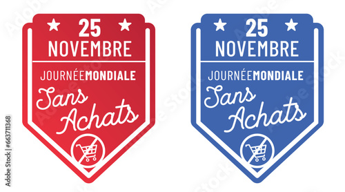 journée mondiale  " sans achats " le 25 novembre