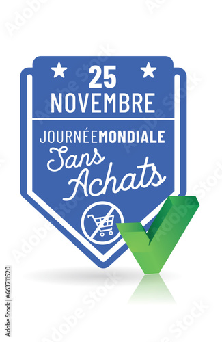 journée mondiale  " sans achats " le 25 novembre