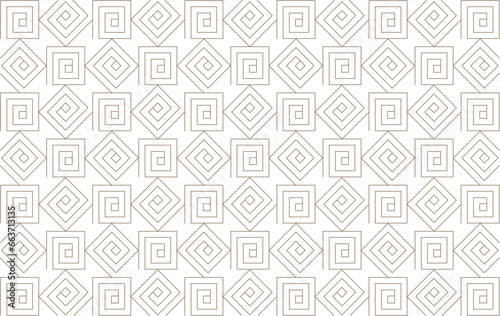 Luxury gold square pattern background on white background, Christmas patterns & geometric pattern