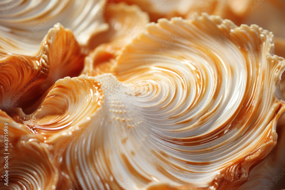 Abstract background with macro of shells Abstract background with macro of shells