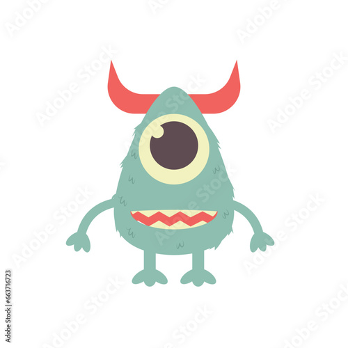 cute monster emoji character