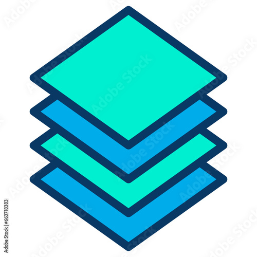 Lineal color Layers icon