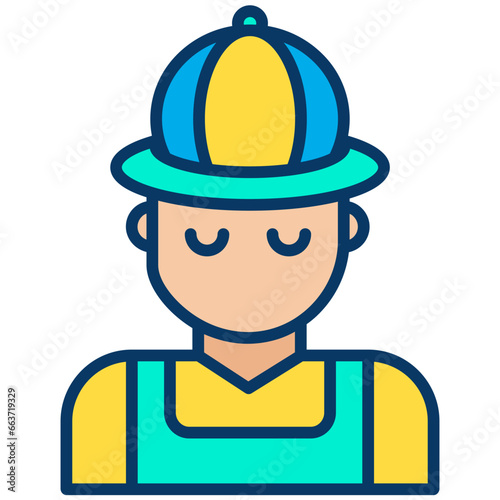 Lineal color Hunter icon