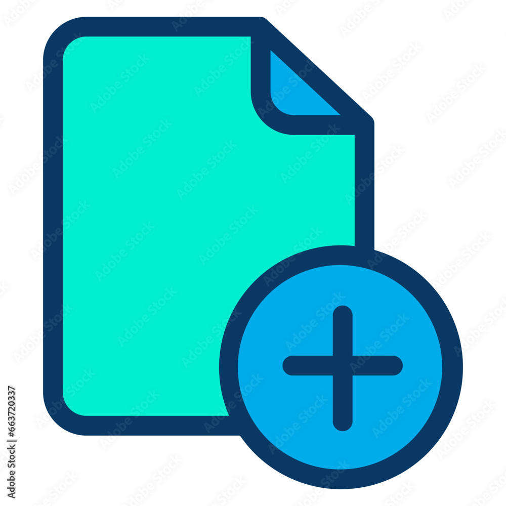 Lineal color New Document icon Lineal color New Document icon