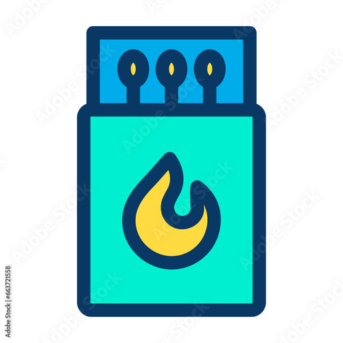 Lineal color Matchbox icon