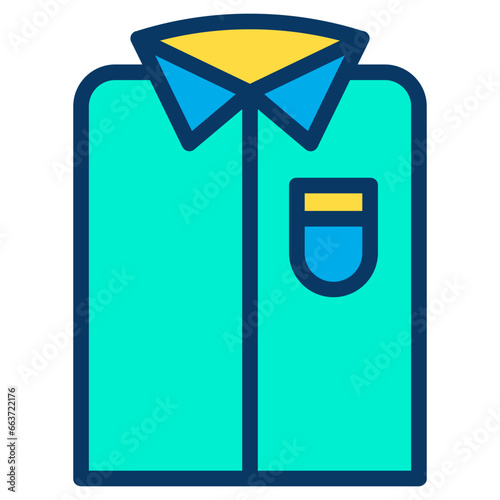 Lineal color Shirt icon