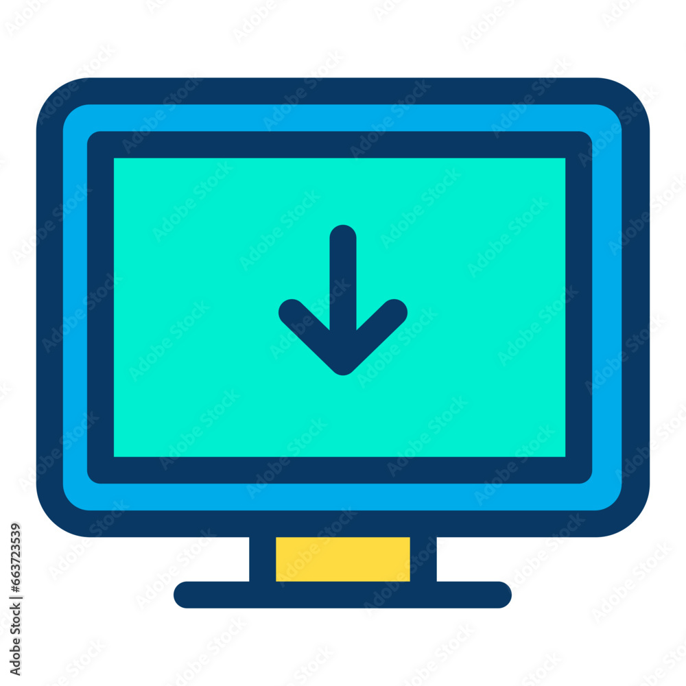 Lineal color Download Computer icon Lineal color Download Computer icon