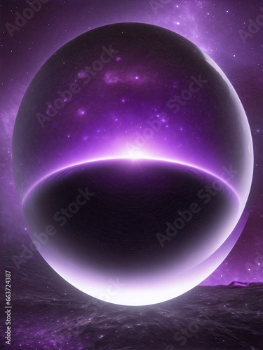 unidentified object in space