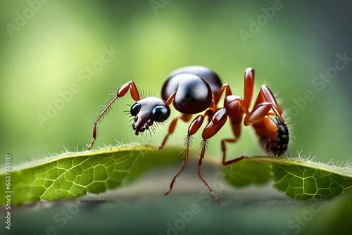 ant on leaf © Nature Lover