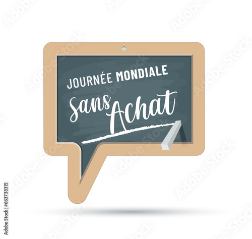 journée mondiale  " sans achats " le 25 novembre