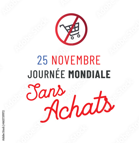 journée mondiale  " sans achats " le 25 novembre