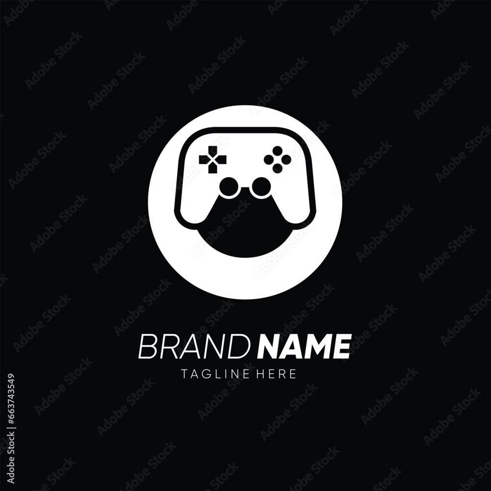 Obraz premium Letter O Initial Joy Stick Controller Game Logo Design Vector Icon Graphic Emblem Illustration