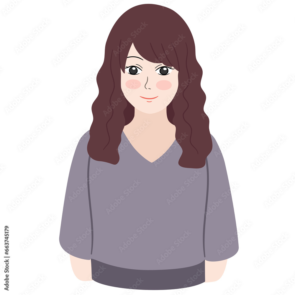 fashionable modern woman avatar fashionable modern woman avatar