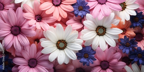 Flower pattern nature summer floral closeup blossom plant beauty petal daisy bloom