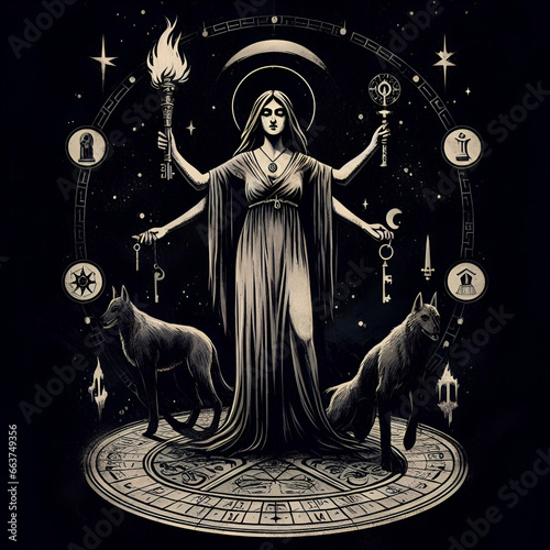 Hecate – Ancient Greek Goddess of Magic, Night, and the Moon