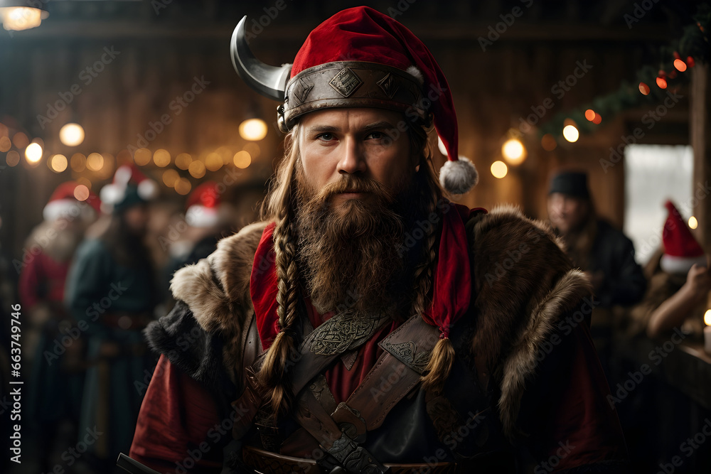 Christmas Viking Warrior