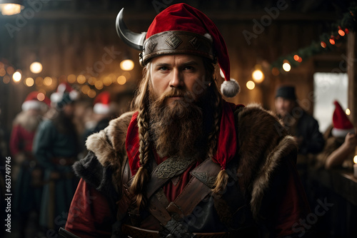 Christmas Viking Warrior