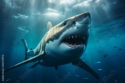 an image of a shark. Generative AI © Rafaela