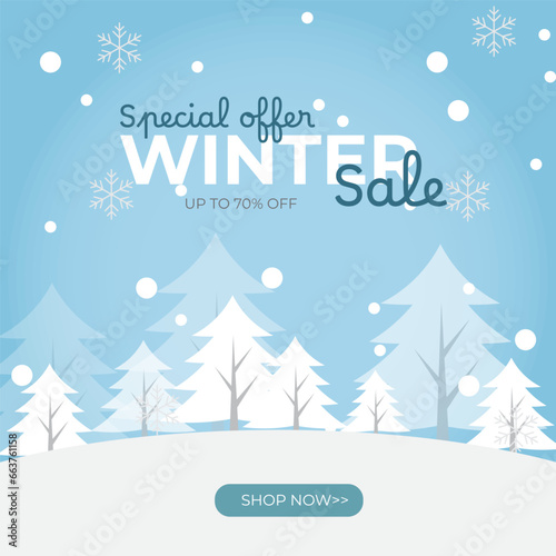 christmas sale and christmas card, winter sale 