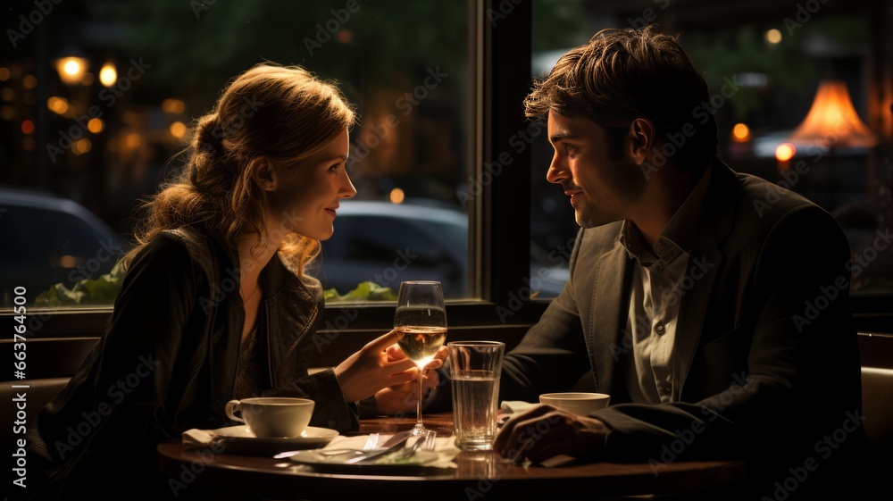 photo of young couple smiling and sharing happy moments photo of young couple smiling and sharing happy moments