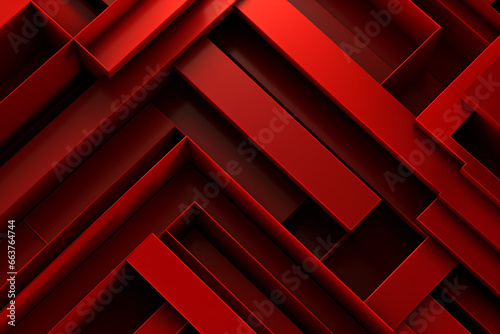 red color geometric background