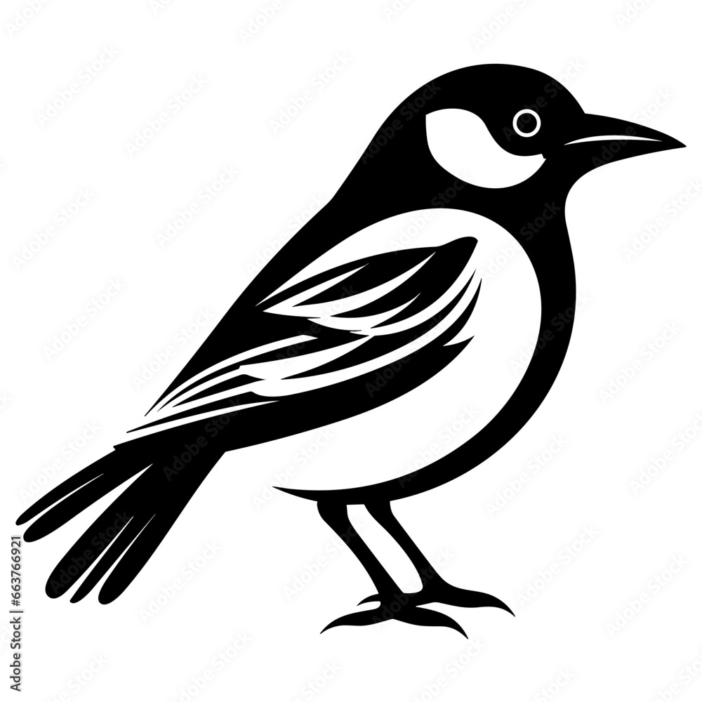 Bird Icon Illustration. SVG Vector Bird Icon Illustration. SVG Vector