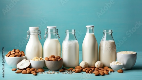 organic lactose-free milk photo