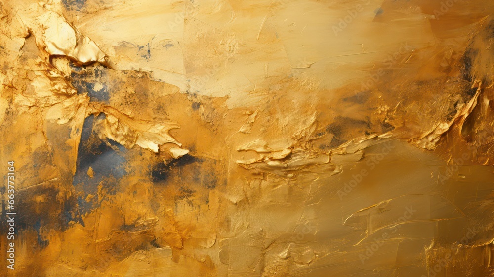 golden wall background