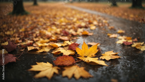 Spaß im Herbstwald, gen ai