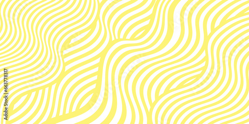 Pattern texture of Chinese noodles, Spaghetti, pasta or Ramen noodles. Vector illustration.