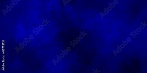 Abstract grunge sapphire blue background with marbled texture. Old and grainy purple paper texture, purple background with puffy blue smoke. 