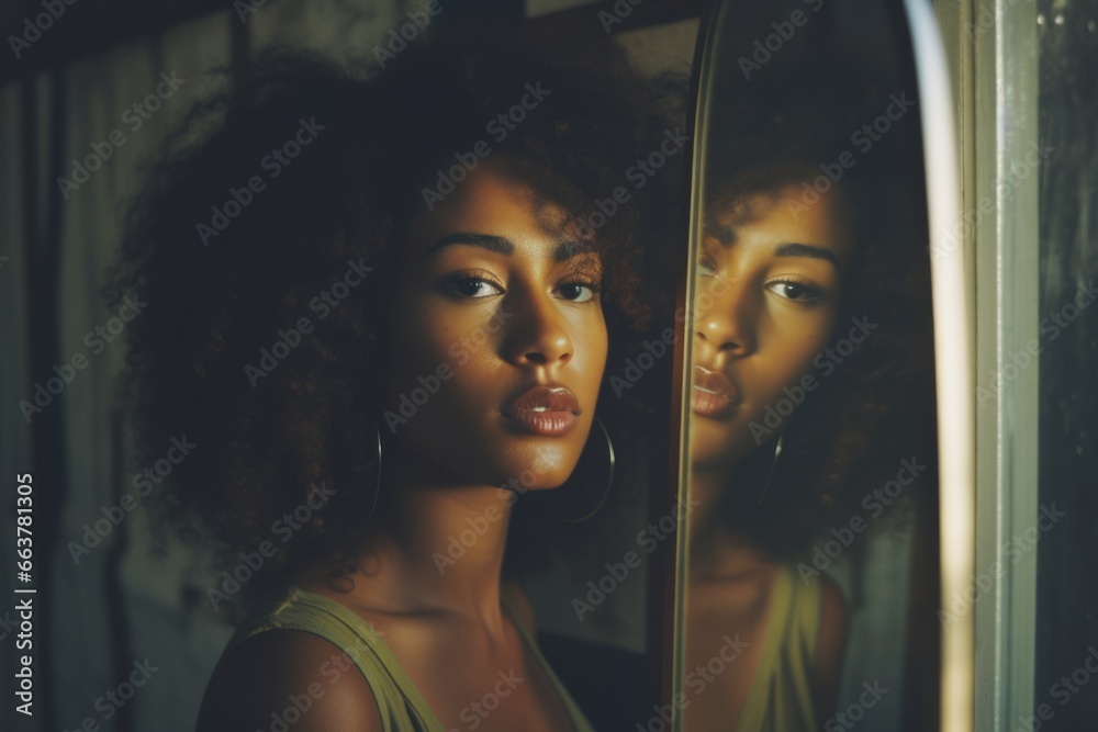 Sassy Natural Beauty. Fictional characters created by Generated AI. Sassy Natural Beauty. Fictional characters created by Generated AI.