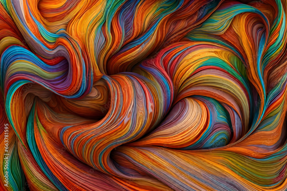 Abstract background. Generative AI
