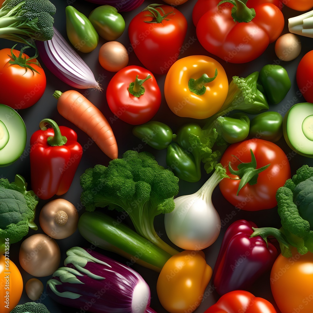 Various vegetables on the background. Various vegetables on the background.