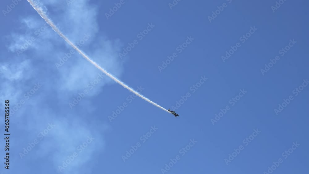 Witness the exhilarating display of aircraft aerobatics at the Gold Coast Pacific Airshow in Queensland, Australia. Witness the exhilarating display of aircraft aerobatics at the Gold Coast Pacific Airshow in Queensland, Australia.