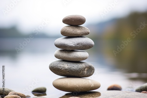 stones balanced on top of each other