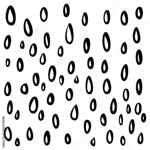 Hand drawn Abstract vector background pattern.