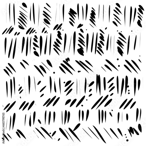 Hand drawn Abstract vector background pattern.