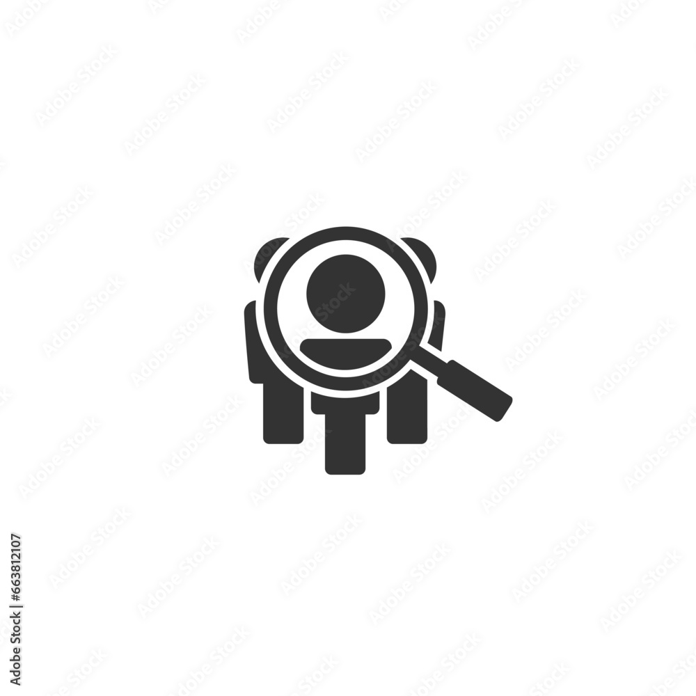 People icon in flat style. People symbol for your web site design, logo, app, UI Vector People icon in flat style. People symbol for your web site design, logo, app, UI Vector
