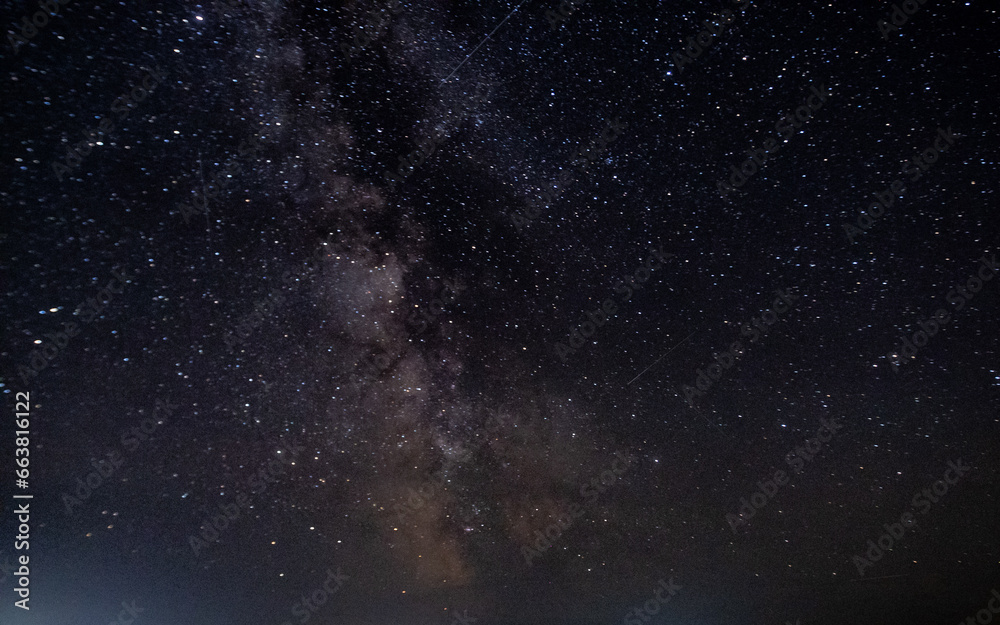 Milky Way in the Night Sky