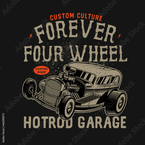 Vintage Style Hotrods Collection