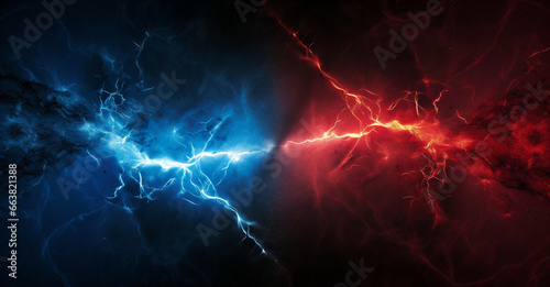 Wires red current electricity blue galaxy astronomy