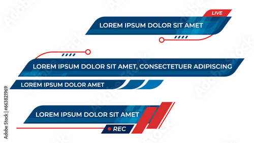 News Lower Thirds Template Pack