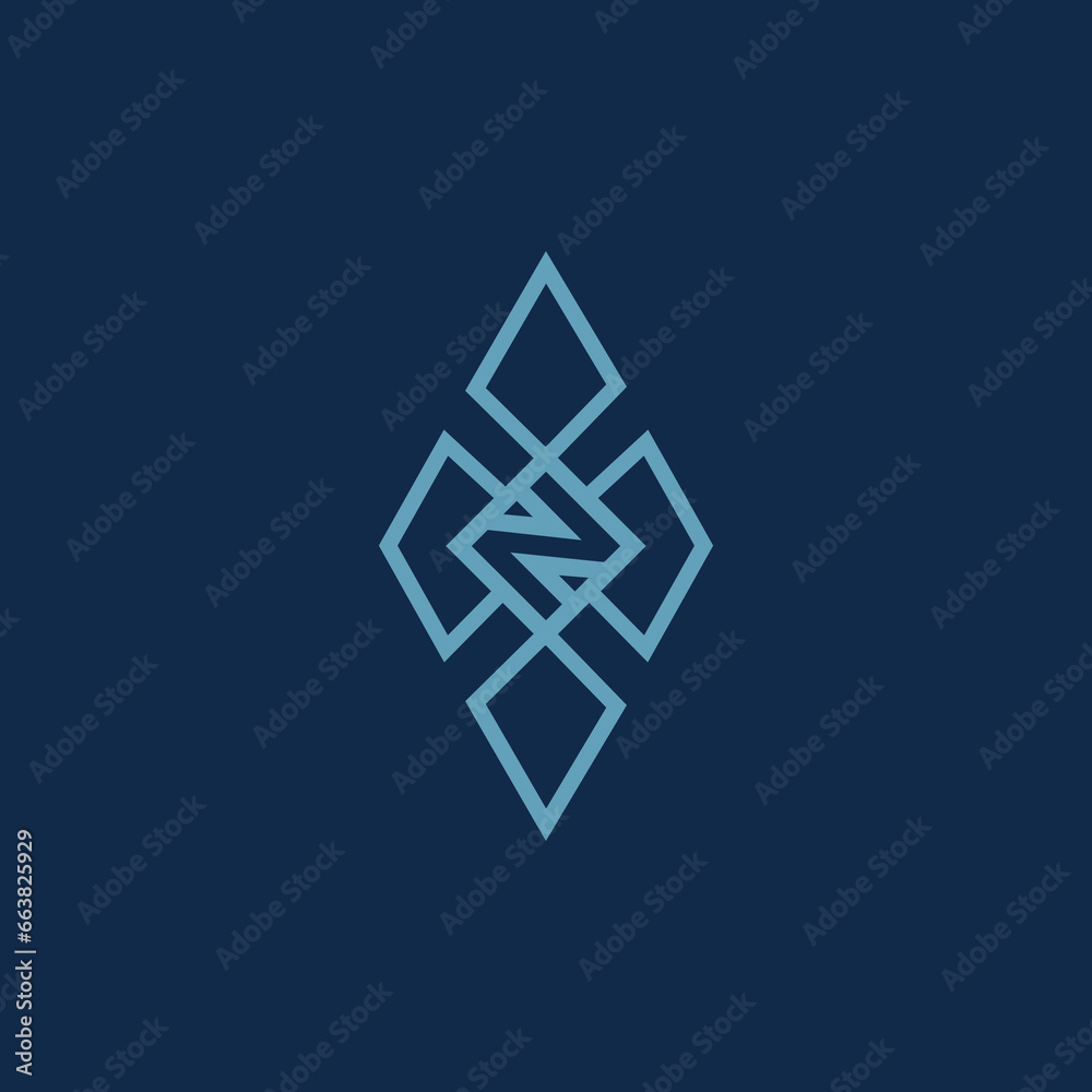 The logo is a cloverleaf and the letter N. Unique and elegant. The logo is a cloverleaf and the letter N. Unique and elegant.