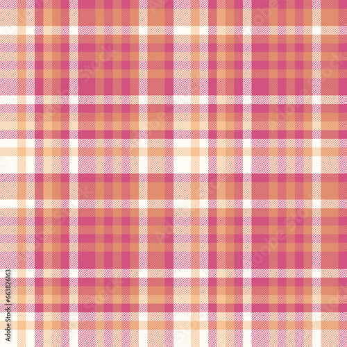 Tartan fabric check of plaid pattern seamless with a vector textile background texture.