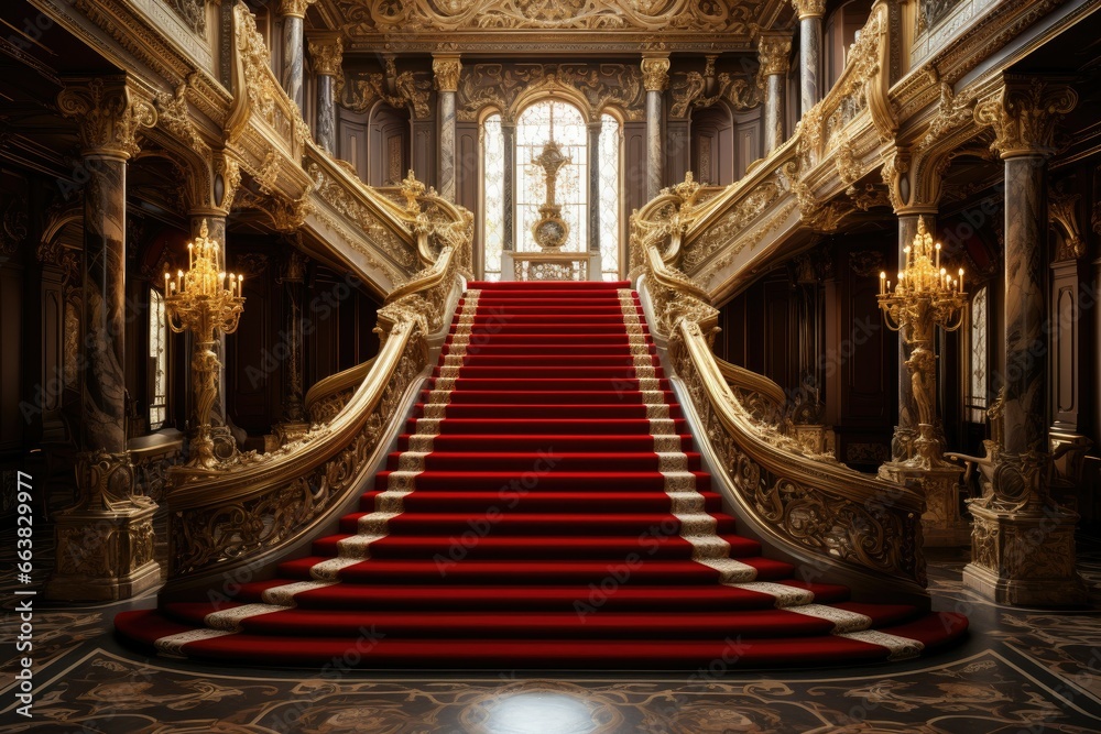 Opulent Palace Interior