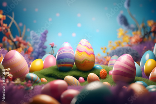 Easter Rabbit - Easter Eggs © Seegraphie