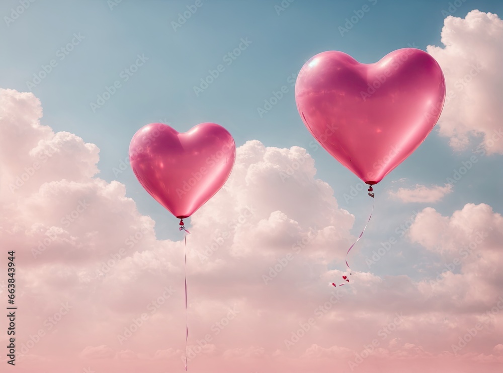 Elegant Valentines Decor with Pink Balloons